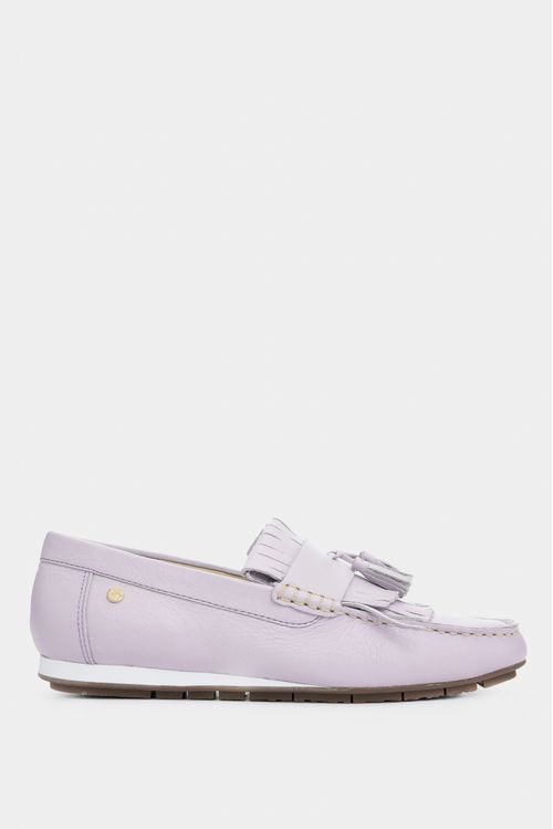 Mocasines Mediterráneo de cuero para mujer