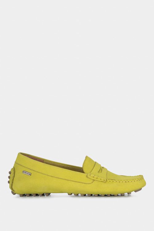 Mocasines manchester de cuero para mujer silueta atemporal