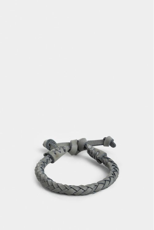 pulsera brooklyn de cuero para hombre trenzado artesanal