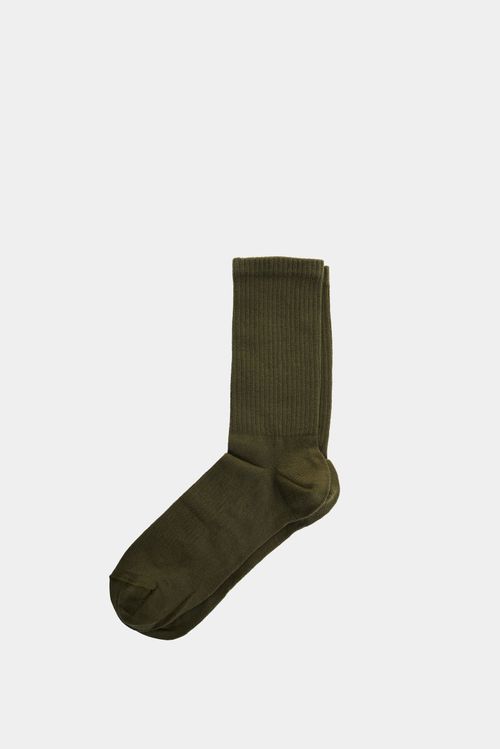 Calcetines media pierna acanalado para hombre diseño deportivo
